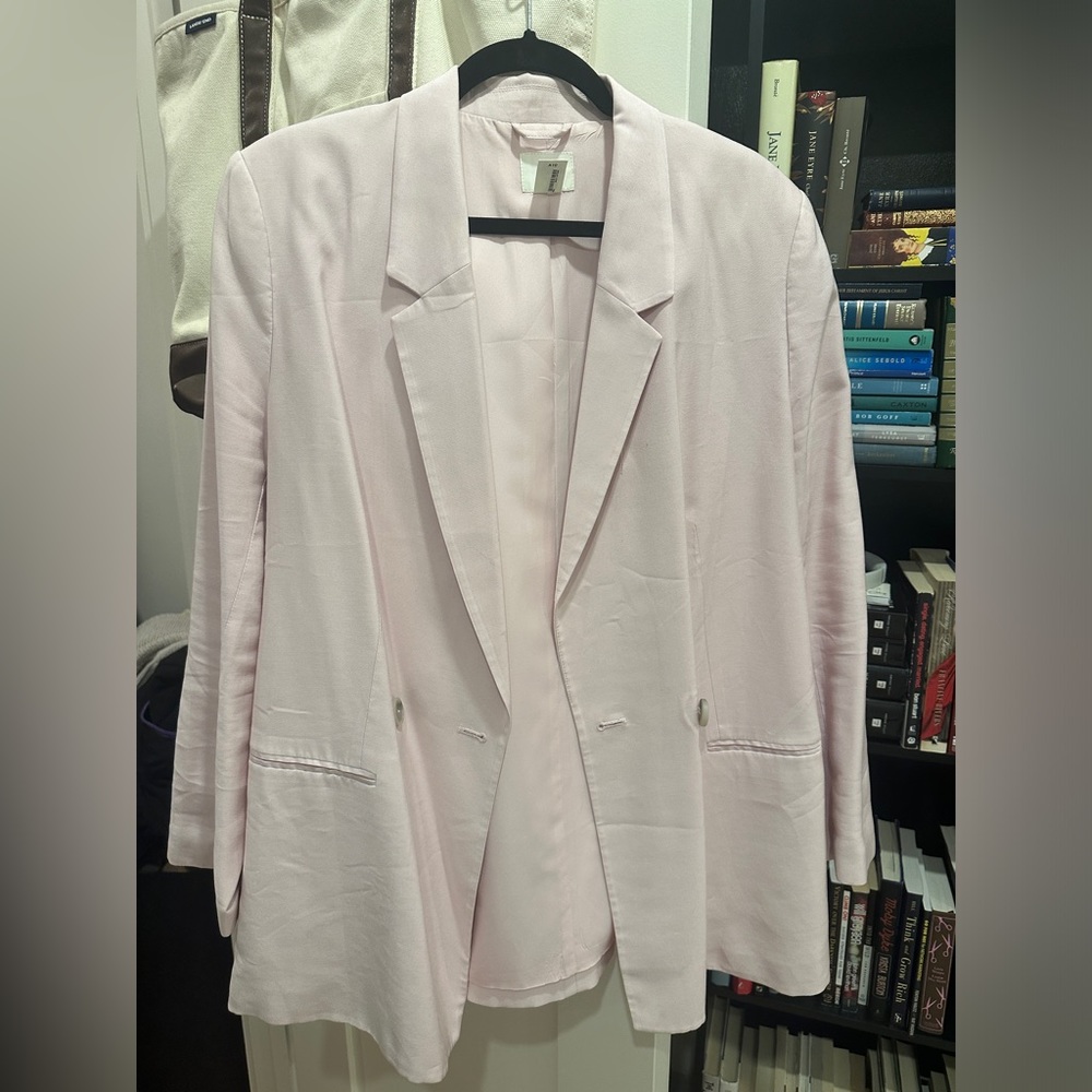Pink blazer!